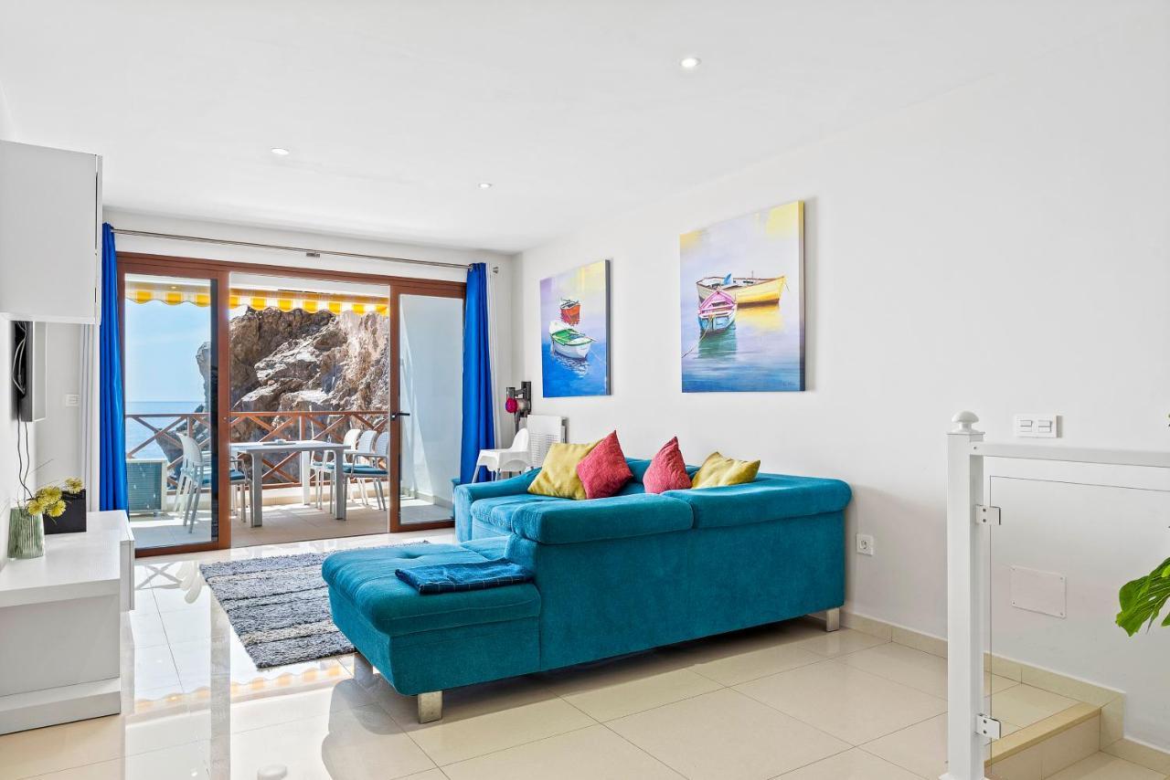Duplex Ocean View Apartment In Neptuno Puerto de Santiago  Dış mekan fotoğraf