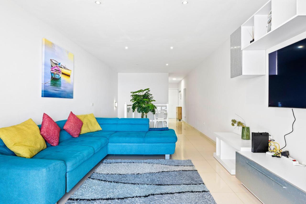 Duplex Ocean View Apartment In Neptuno Puerto de Santiago  Dış mekan fotoğraf